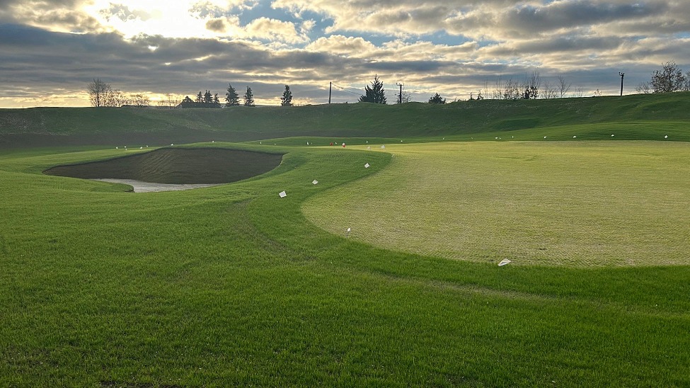 MJ Abbott completes construction of new short game area...