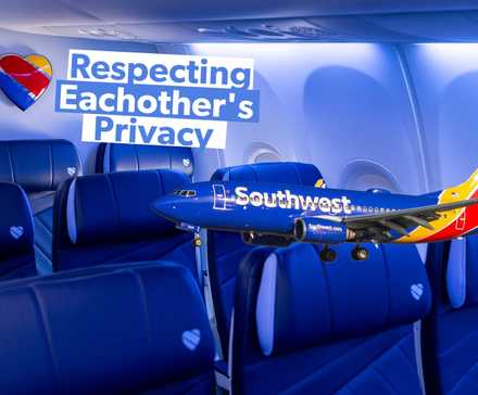 The Interesting Hack One 6'4 Traveler Uses To Sit Comfortably On A Southwest Airlines Flight 3x2