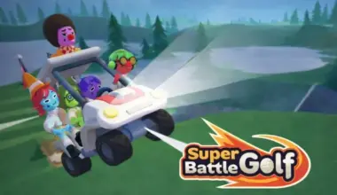 This is not normal golf – It’s Super Battle Golf