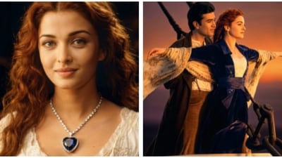 Check out the scenes from the Hollywood film Titanic as AI imagines them with Bollywood stars.