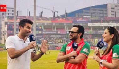 Bollywood Royalty And Cricket Stars Shine At ISPL