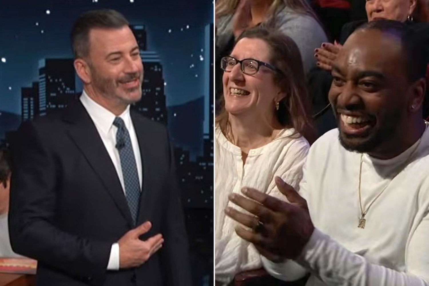 Jimmy Kimmel shocked by man on vacation with just his mother-in-law