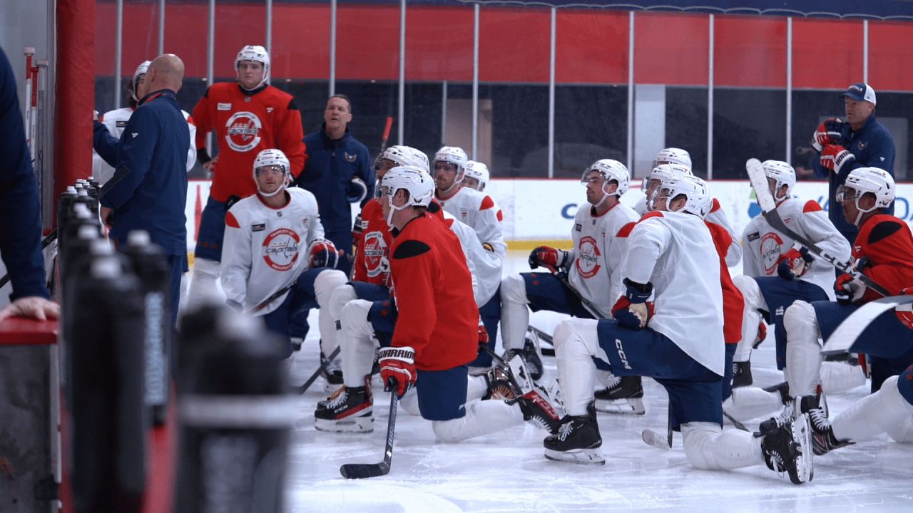 Caps Cheer on Gold-Seeking Teammates