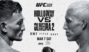 UFC 326 CBS Simulcast: 2 Hours Leading Into Holloway vs. Oliveira