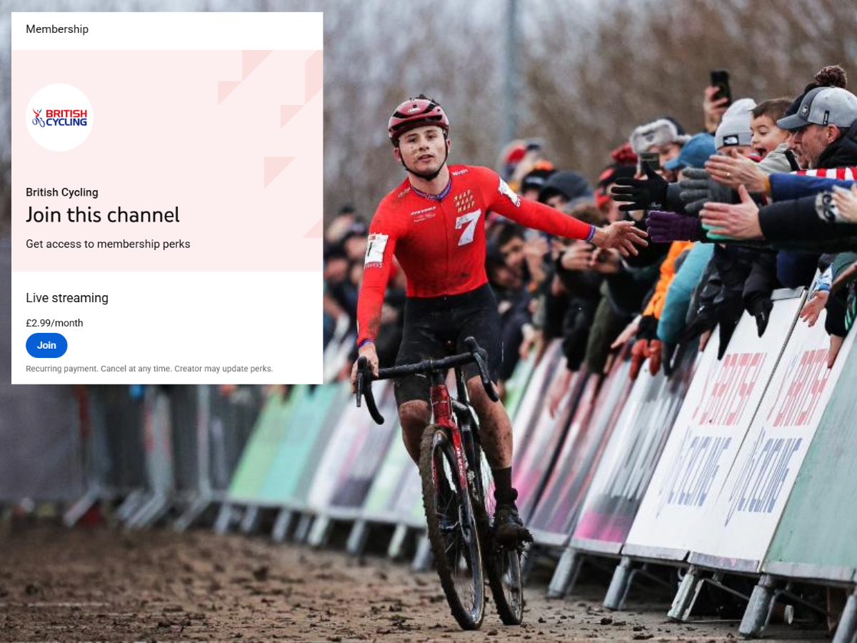 British Cycling trials paywall to watch national championships