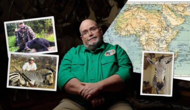 Darren's hunted zebras and bears overseas. Now a 'trophy' ban is in Australia's sights