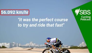 ABU DHABI, UNITED ARAB EMIRATES - FEBRUARY 17: Remco Evenepoel of Belgium and Team Red Bull - BORA - hansgrohe competes during the 8th UAE Tour 2026, Stage 2 a 12.2km individual time trial stage from Hudayriyat Island to Hudayriyat Island / #UCIWT / on February 17, 2026 in Abu Dhabi, United Arab Emirates. (Photo by Tim de Waele/Getty Images)