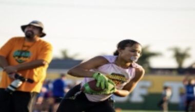 Girls' flag football is finding place in travel competitions