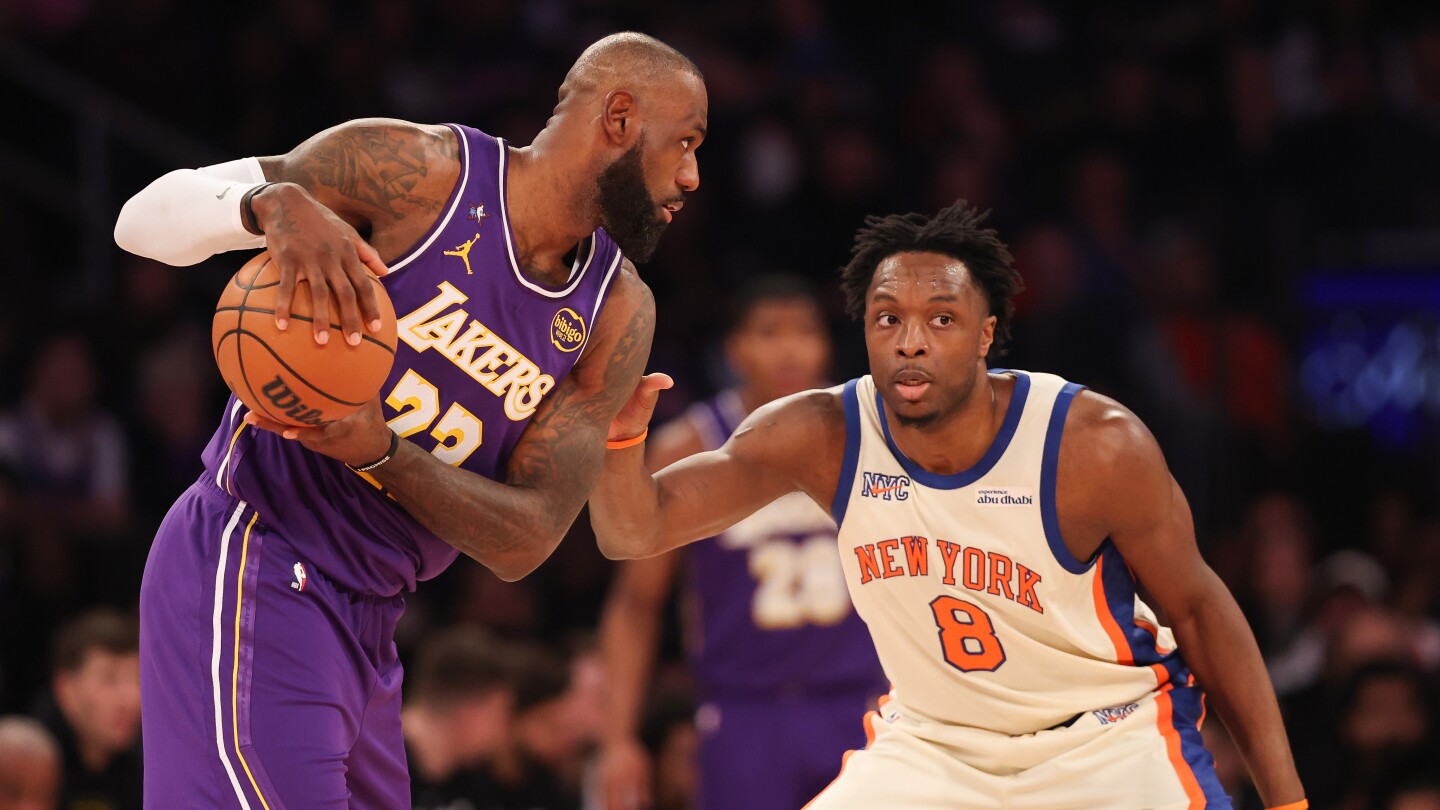 OG Anunoby, Landry Shamet and Knicks' role players lead team to win over Lakers