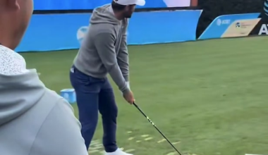 Watch Scottie Scheffler hit DRIVER(!) on Pebble Beach’s 152-metre par-3 17th due to high winds – Australian Golf Digest