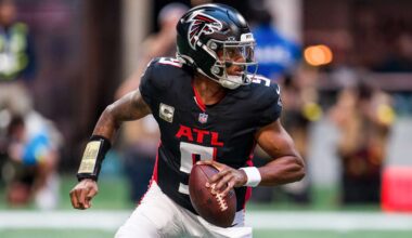 Matt Ryan excited by Michael Penix's ability to 'spin the football,' says Falcons QB must 'get healthy first'