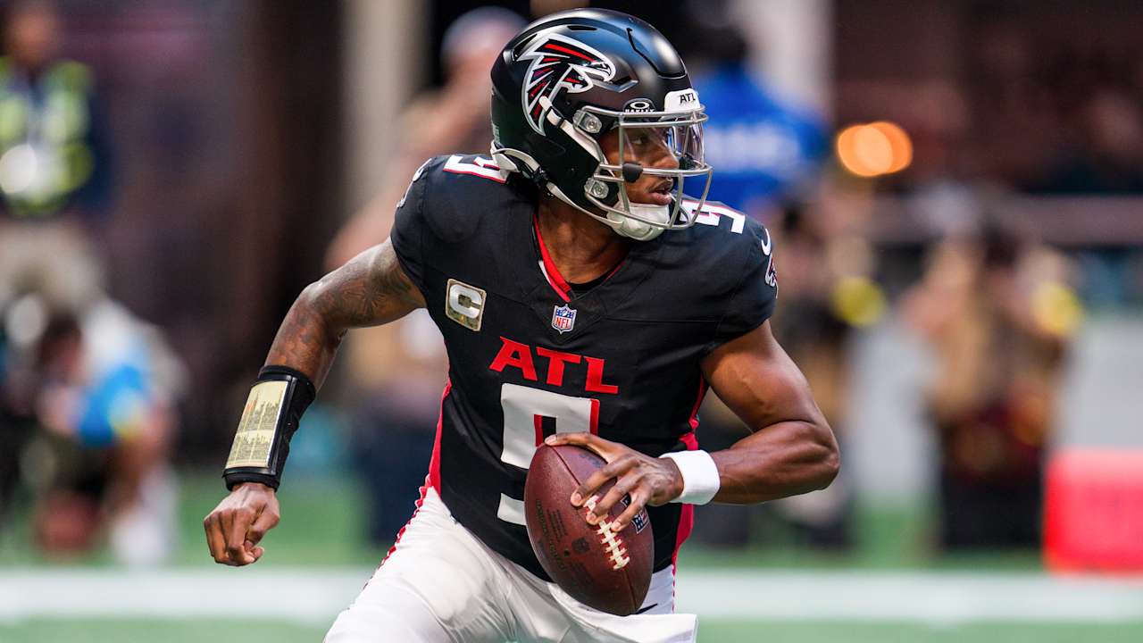 Matt Ryan excited by Michael Penix's ability to 'spin the football,' says Falcons QB must 'get healthy first'