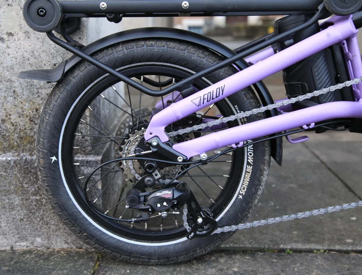 velo de ville efoldy derailleur review