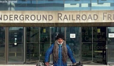 Cycling through history: Santa Monica man bikes through historic sites