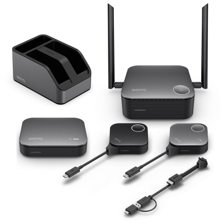 BenQ Rolls Out Instashow VS25 With 4K Wireless Sharing Aimed At Hybrid Meetings