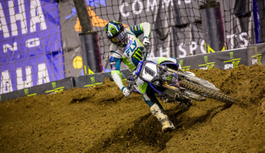 Cooper Webb, 2026 Anaheim 2 AMA Supercross. Credit: Yamaha.