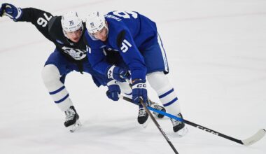 Maple Leafs recall defenceman William Villeneuve