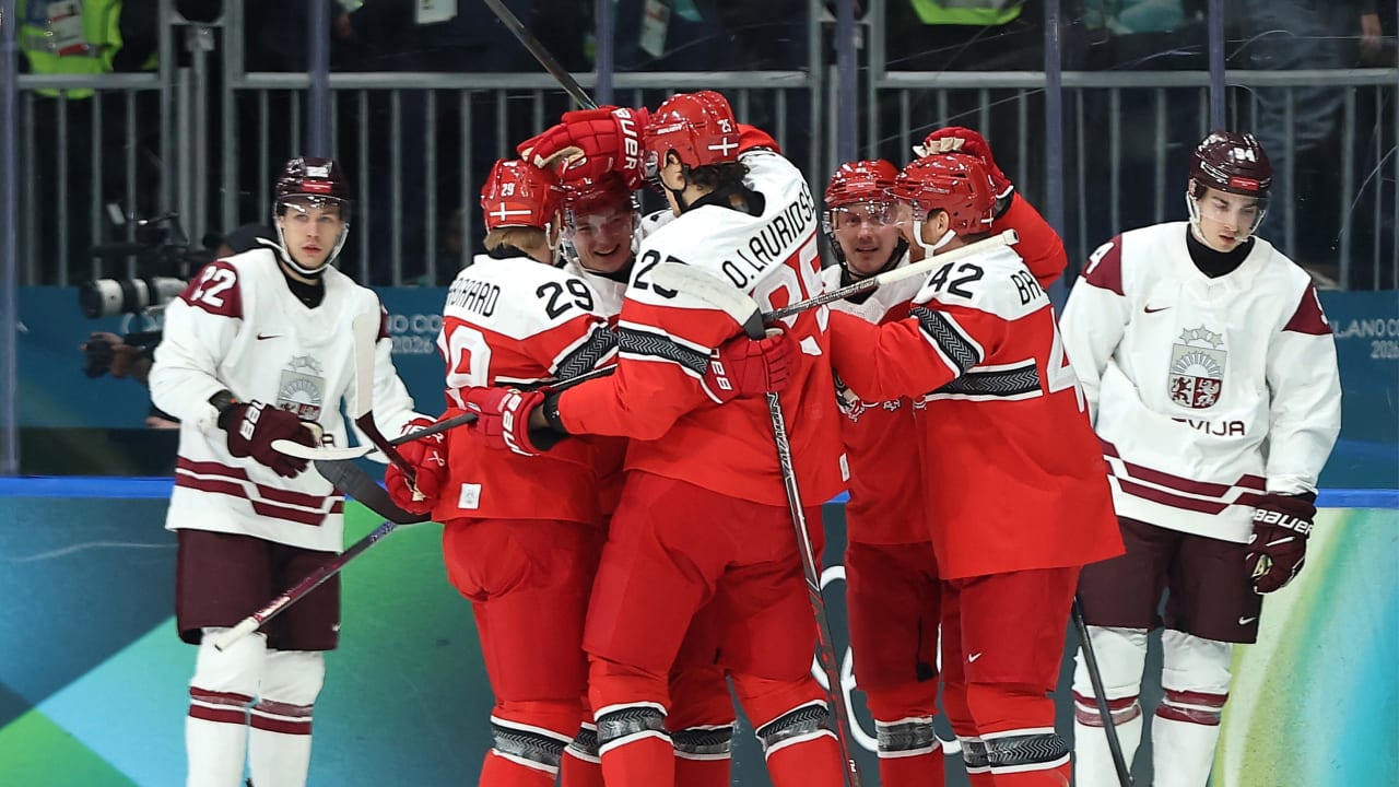 Olesen has 3 points, Team Denmark holds off Team Latvia