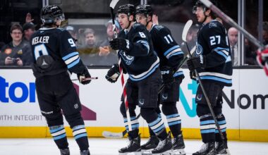 Keller, Schmaltz propel Mammoth to win against Red Wings