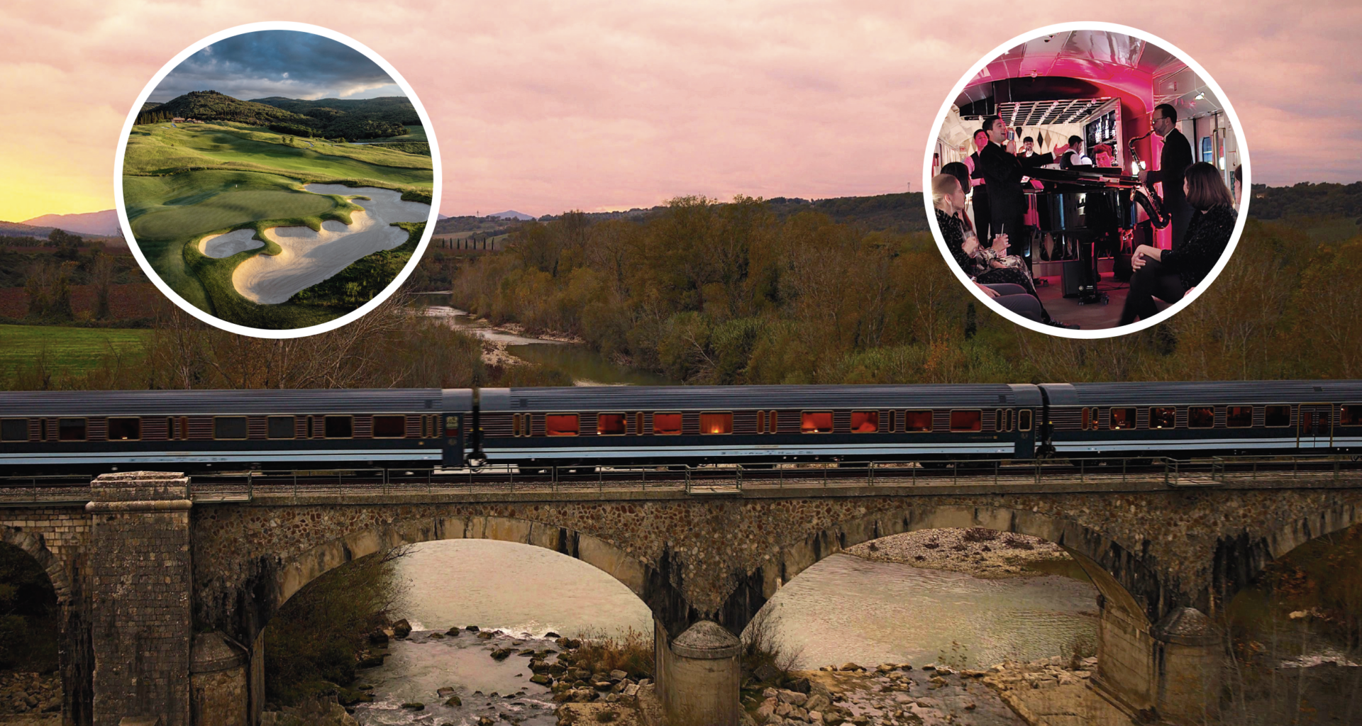 Golden Ticket: Luxury Golf And Travel Aboard La Dolce Vita Orient Express In Italy