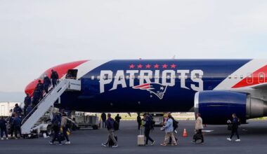 Patriots land in San Jose ahead of Super Bowl LX
