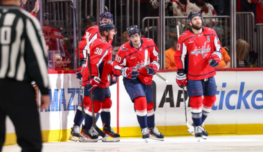 Dubois scores twice, Capitals hold off Golden Knights