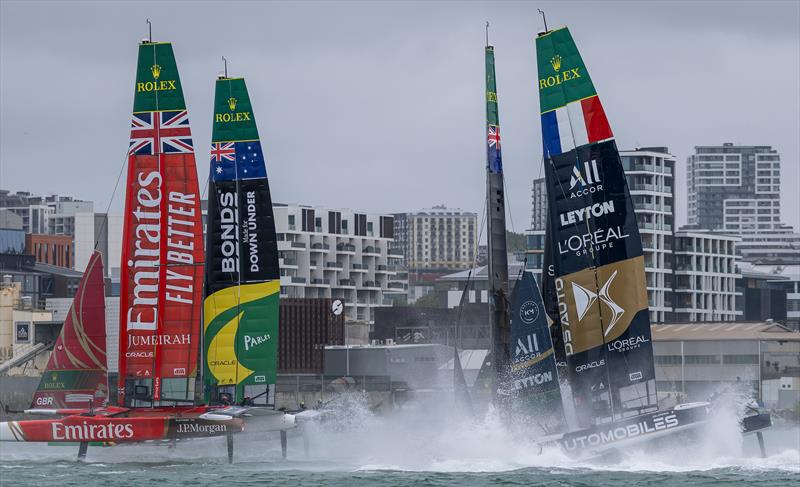 Two sailors injured after severe crash in Auckland Sail Grand Prix