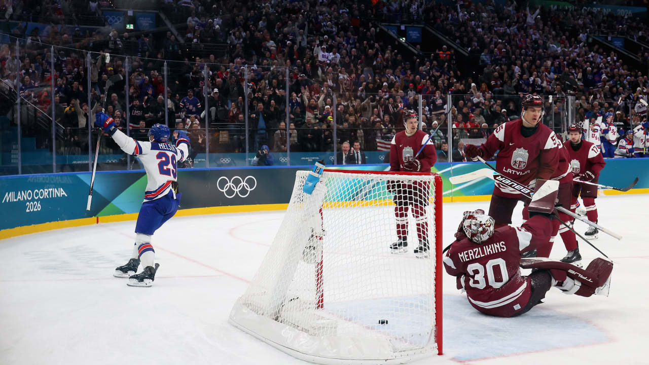 Nelson scores twice, United States pulls away from Latvia in Olympic opener