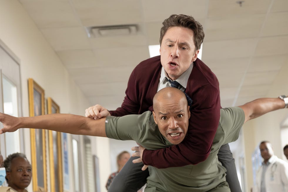 Zach Braff, Donald Faison, Scrubs reboot zach braff, donald faison, scrubs reboot