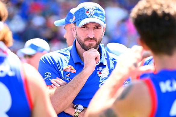 Ready to challenge: Marcus Bontempelli’s Western Bulldogs.