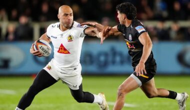 Exeter claim bonus point try by 25th minute in win over Newcastle