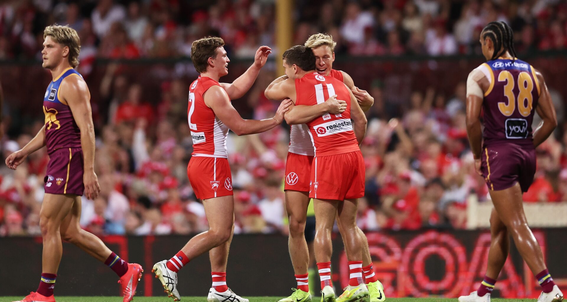 Swans soar but injuries sour big win over Lions