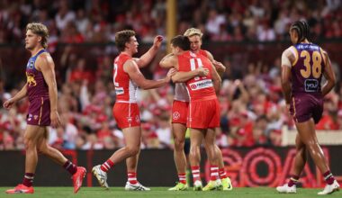 Swans soar but injuries sour big win over Lions