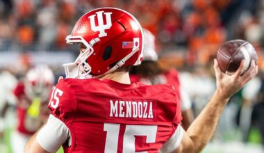 Fernando Mendoza Falls Short of No. 1 Offensive Prospect Spot in 2026 NFL Draft Rankings