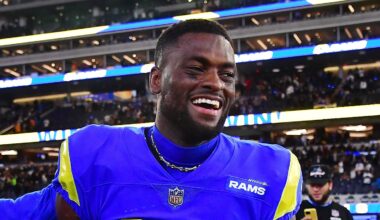 Los Angeles Rams wide receiver Van Jefferson.