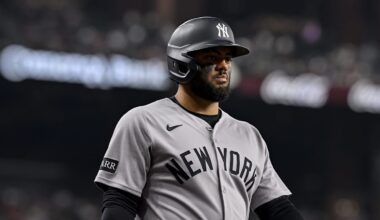 New York Yankees left fielder Jasson Dominguez