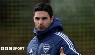 Arsenal Champions League news conference: Arteta and Calafiori speaking before Leverkusen - BBC
