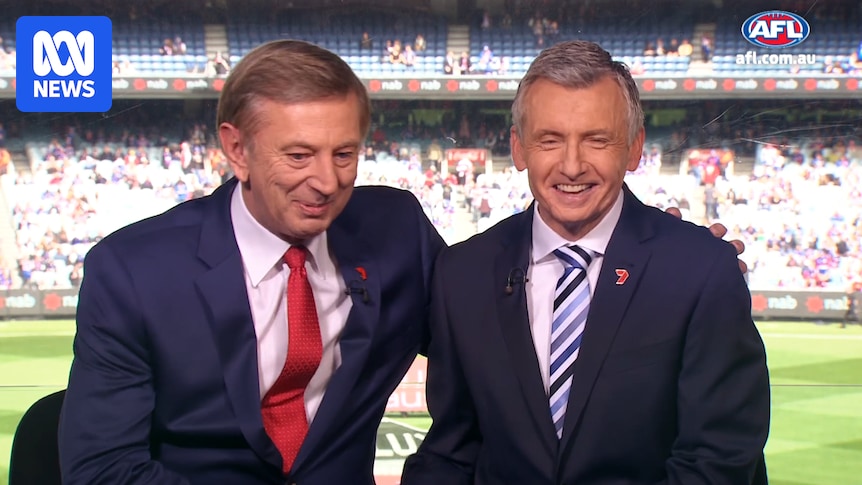 Bruce McAvaney mourns Dennis Cometti, hailing fellow AFL commentator his 'ultimate teammate'