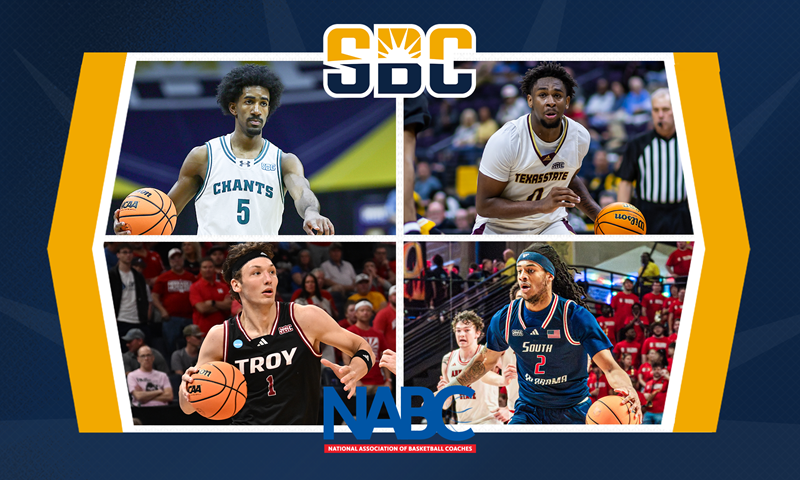 Four Sun Belt Men’s Basketball Standouts Earn NABC All-District Honors