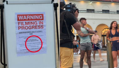 Reality show producers spark backlash with request for unattractive people on sign at filming location