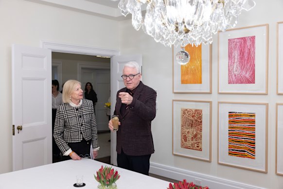 Australian consul-general in New York Heather Ridout hosted a conversation with Martin and Wilkerson at her official residence.