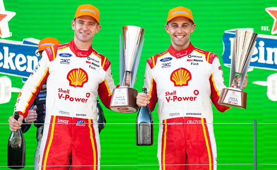 Will Davison and Anton de Pasquale with Dick Johnson Racing.