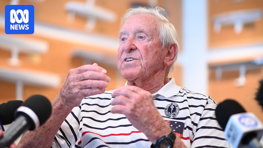 Australia's oldest living Olympian Gordon Ingate celebrates 100th birthday