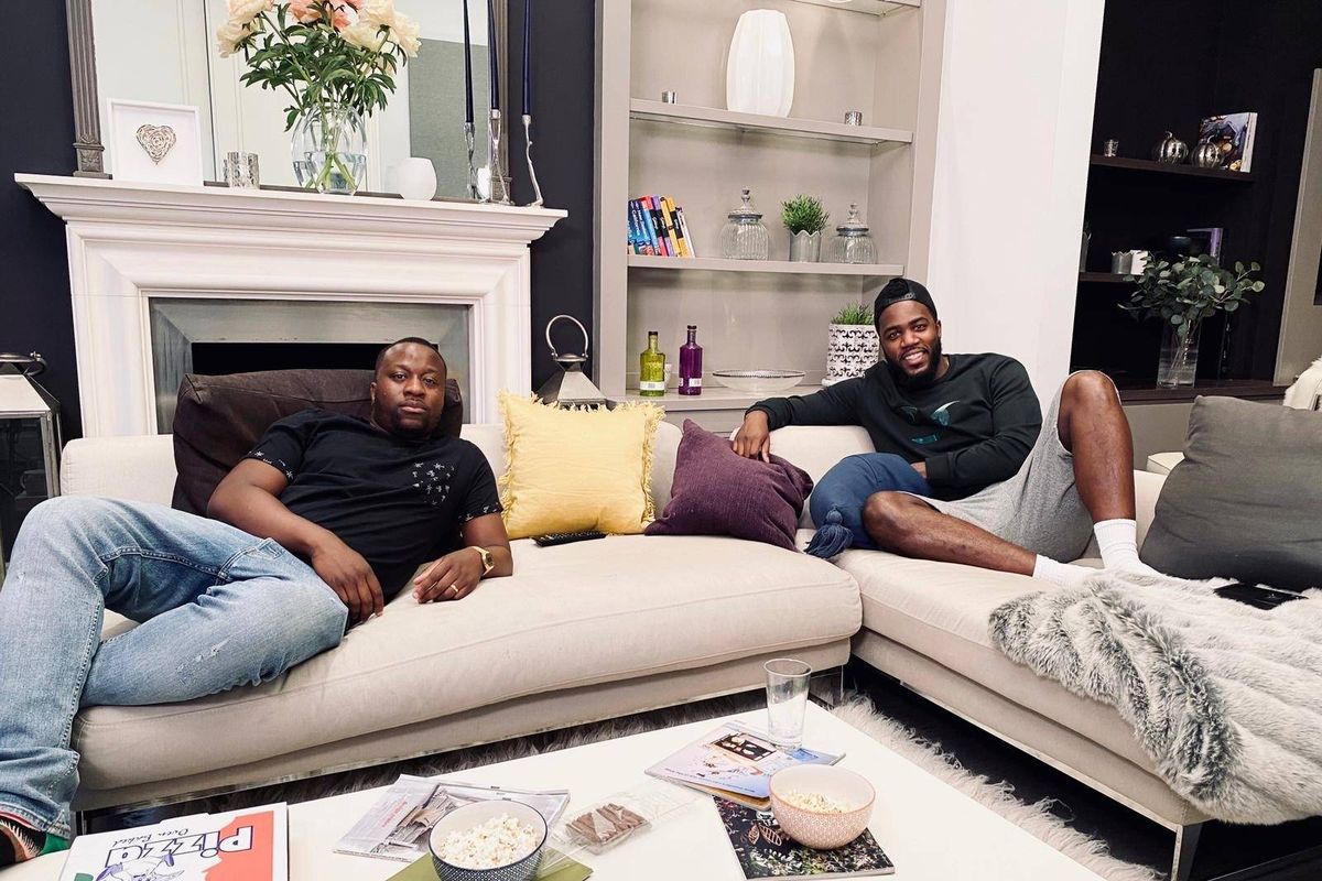 Babatunde Aleshe takes part with Mo Gilligan