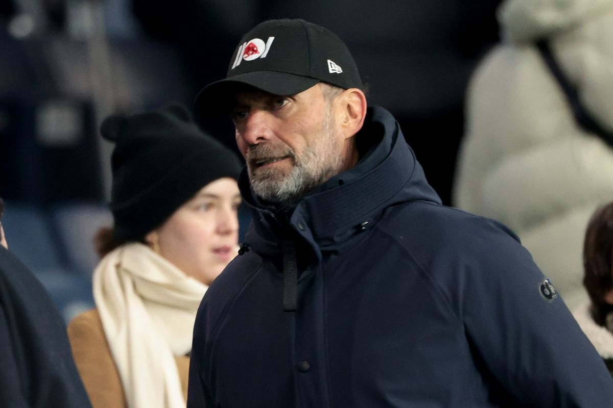 Jurgen Klopp attends the Ligue 1 McDonald's football match between Paris Saint-Germain FC and Paris FC at Parc des Princes stadium on January 4, 2026 in Paris, France. 
