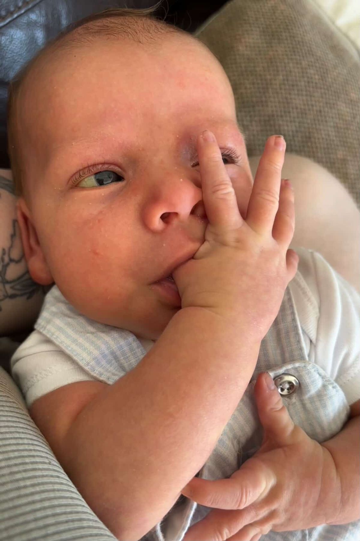 Jack shortly after he was born 