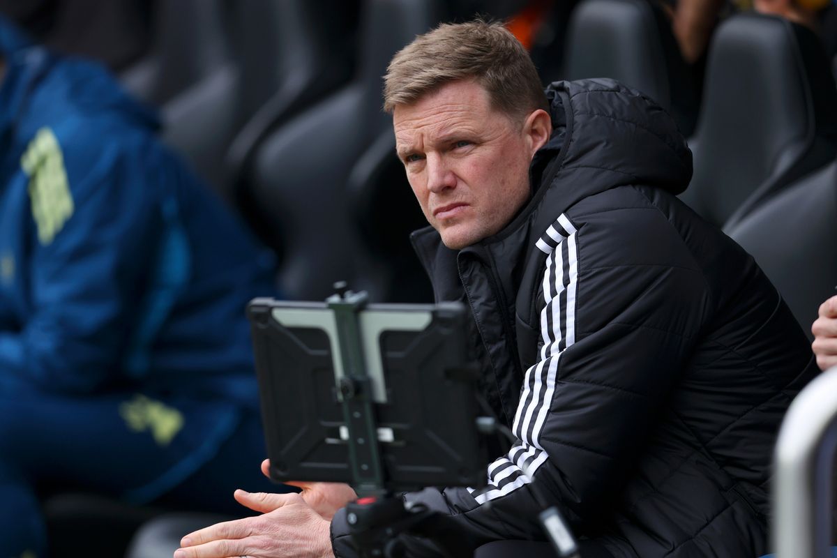 Newcastle United head coach Eddie Howe