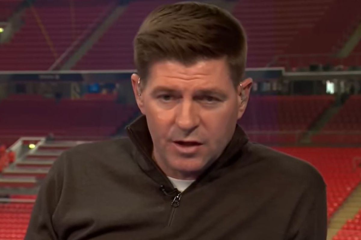 Steven Gerrard has cited an attacking change he wants to see at Liverpool