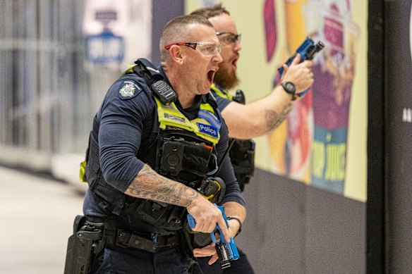 Police say the training is vital for not just counter-terror officers, but also general duties police, who are often the first to respond.