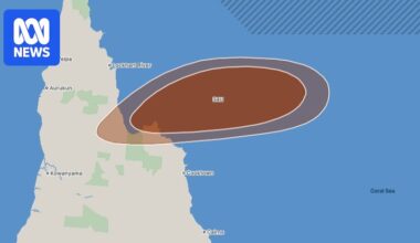 Tropical low 34U a high chance of becoming Cyclone Narelle off Far North Queensland